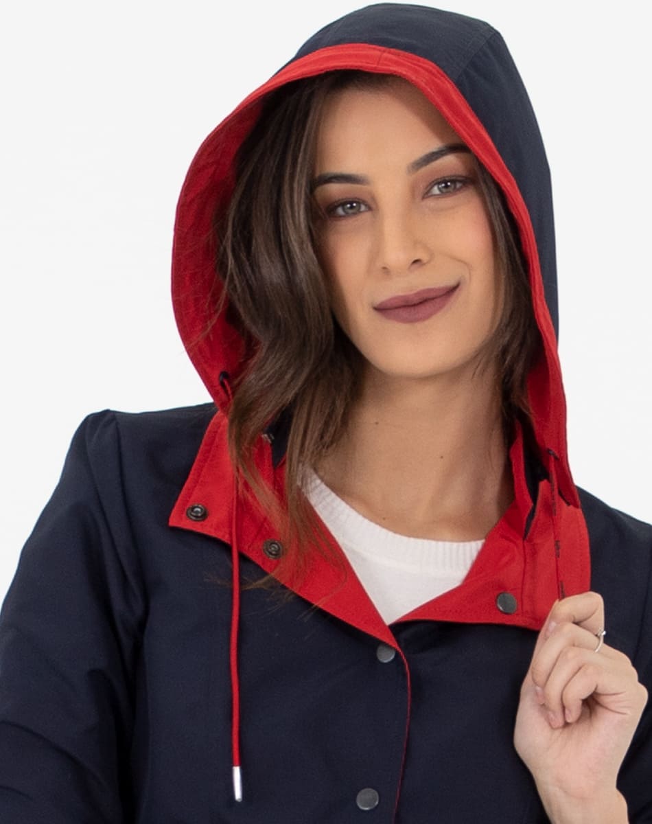 Reversible raincoat