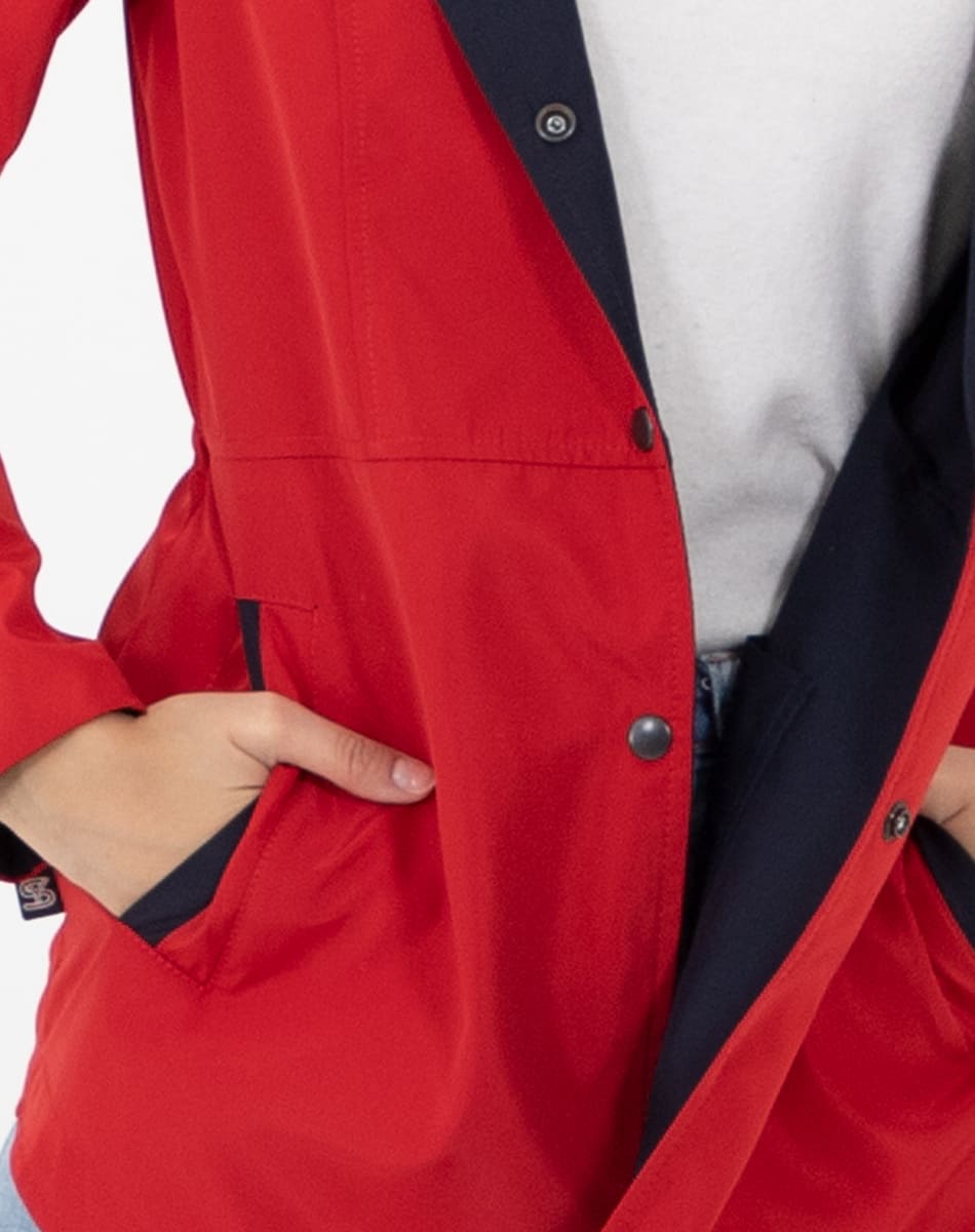 Reversible raincoat