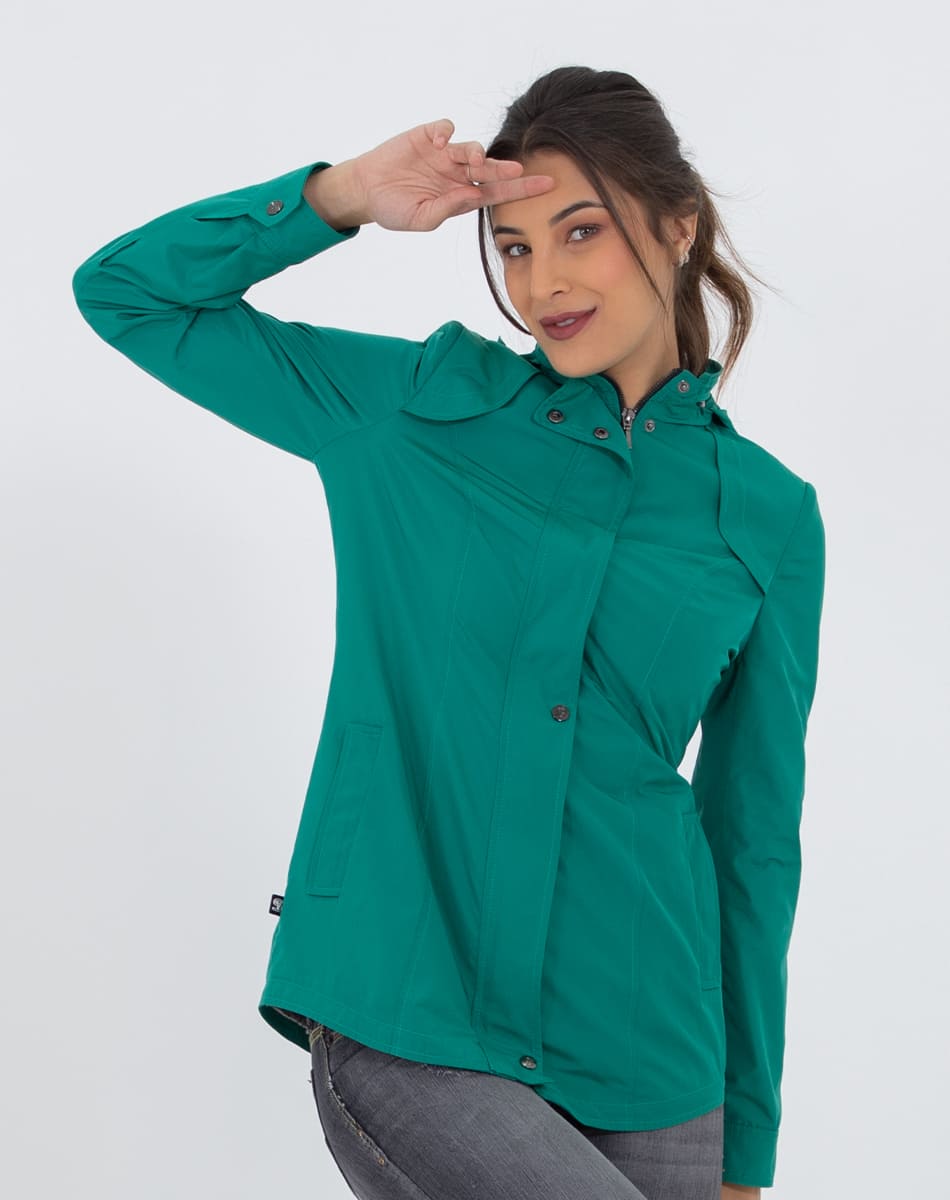 Detachable hood raincoat