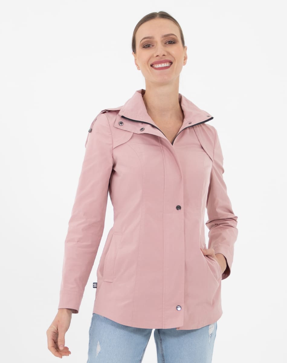 Detachable hood raincoat