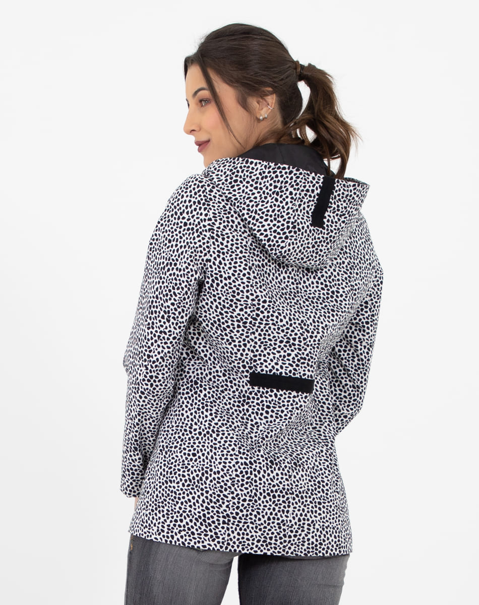 Shyla | Animal Print Raincoat