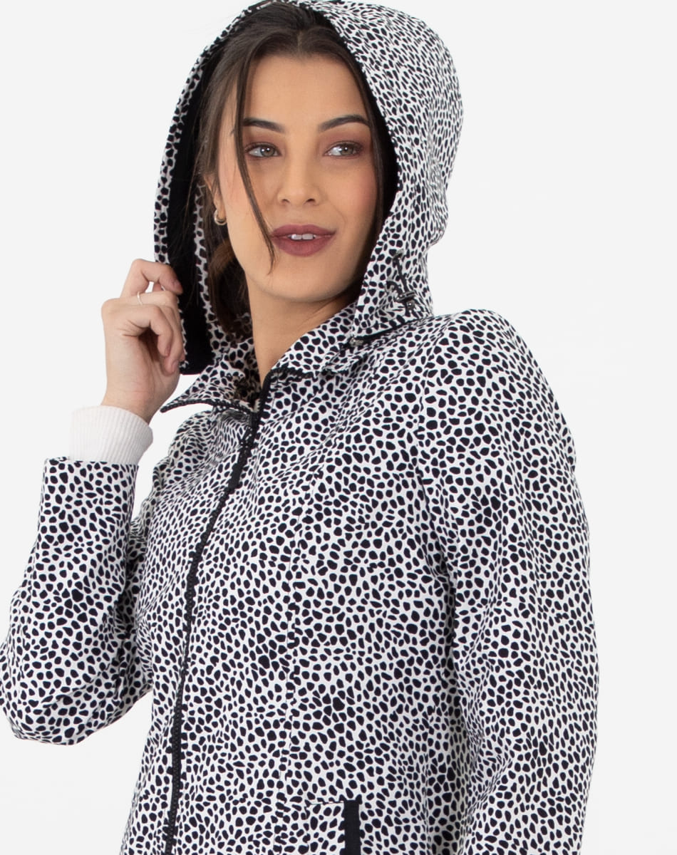 Shyla | Animal Print Raincoat