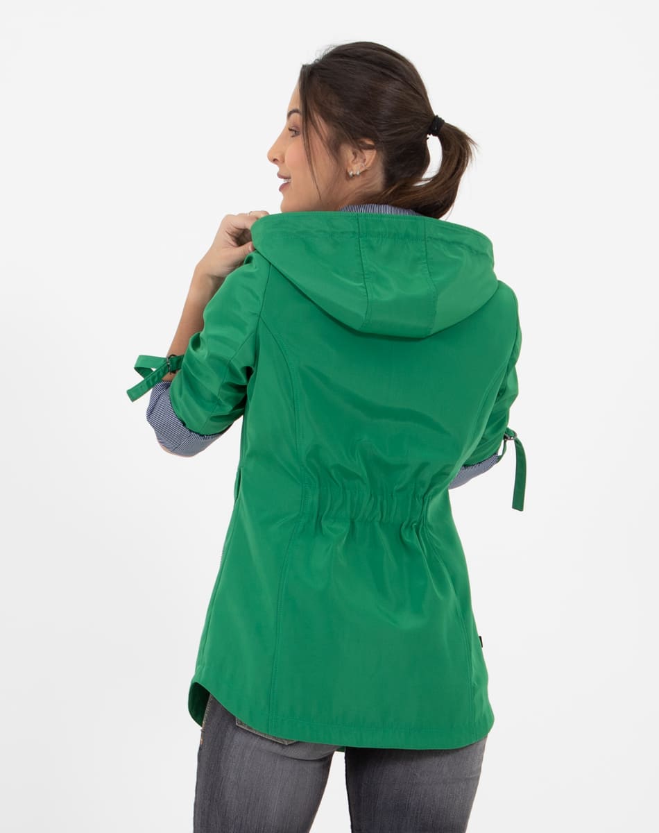 Detachable hood raincoat