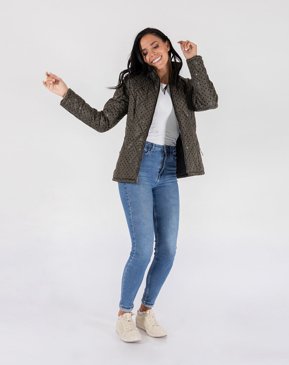 Black dots jacket