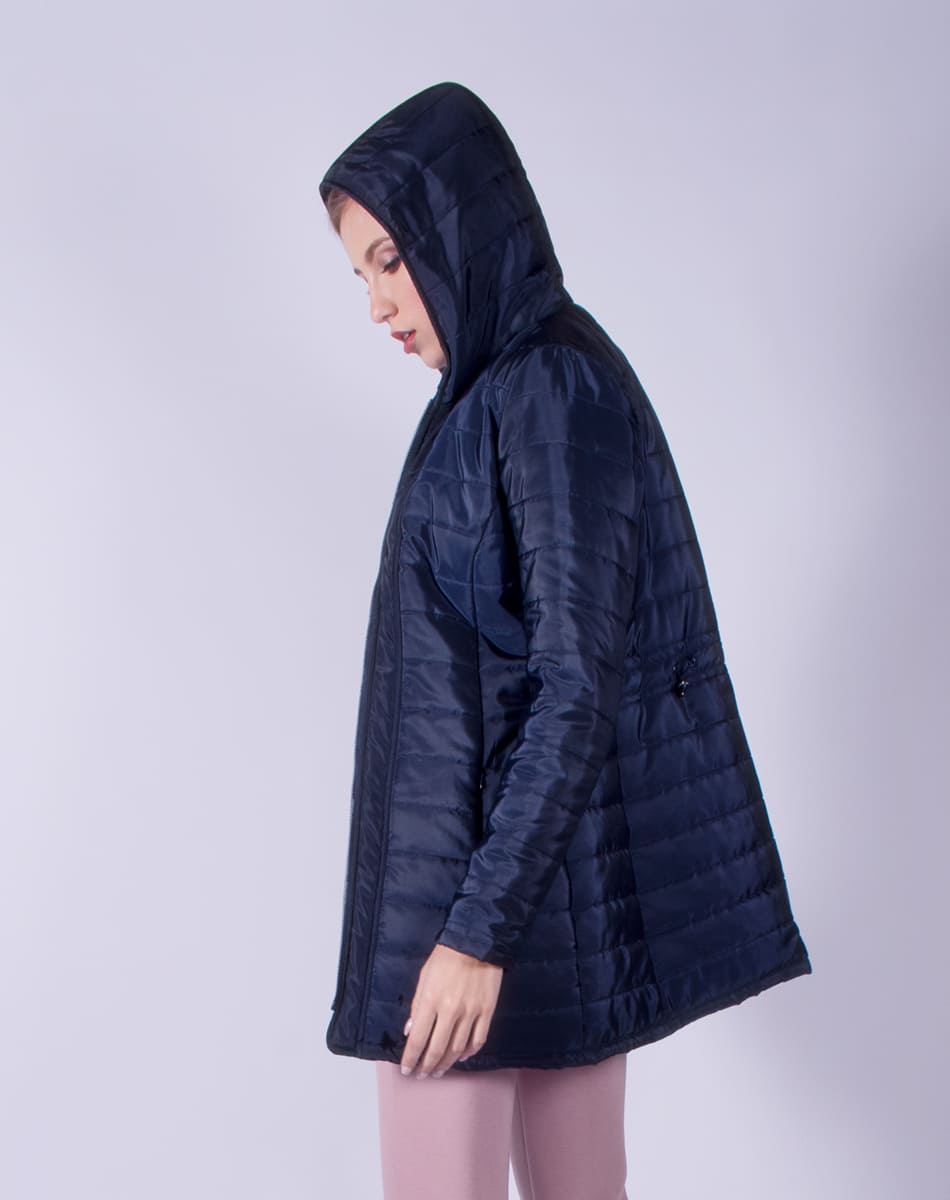 Jacket with integrated hood