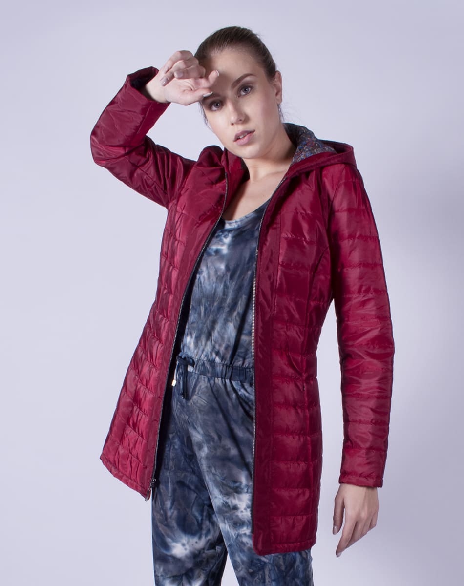 Jacket with integrated hood