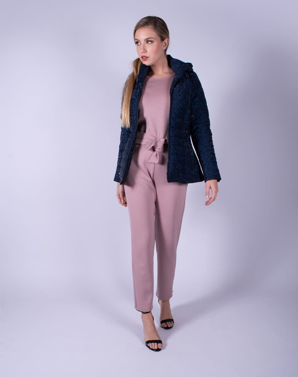 Velvety soft  hooded jacket