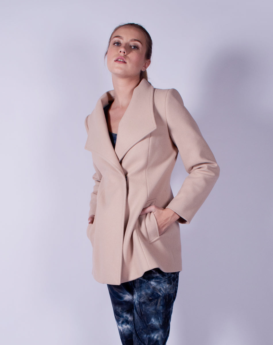 Double breasted coat