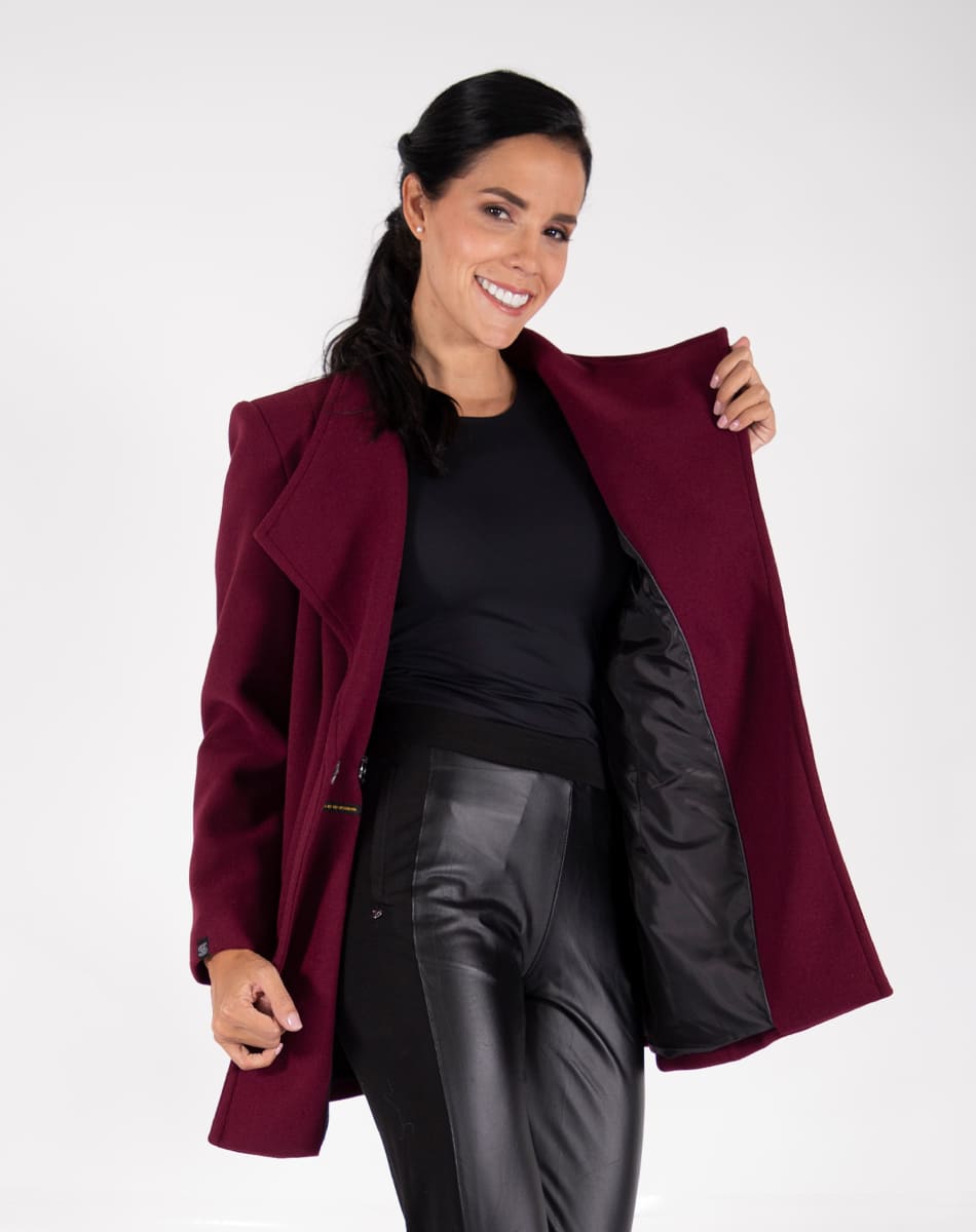 Double breasted coat