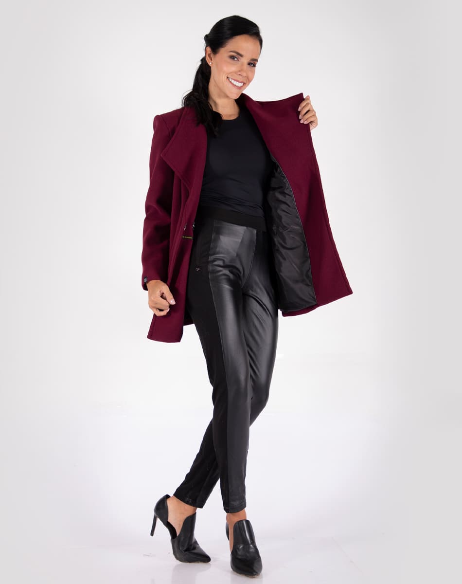 Double breasted coat