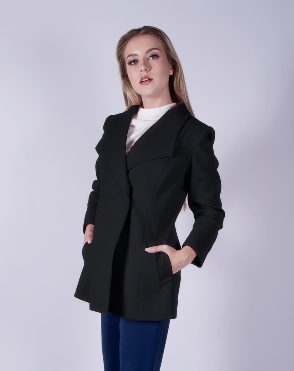 Double breasted coat