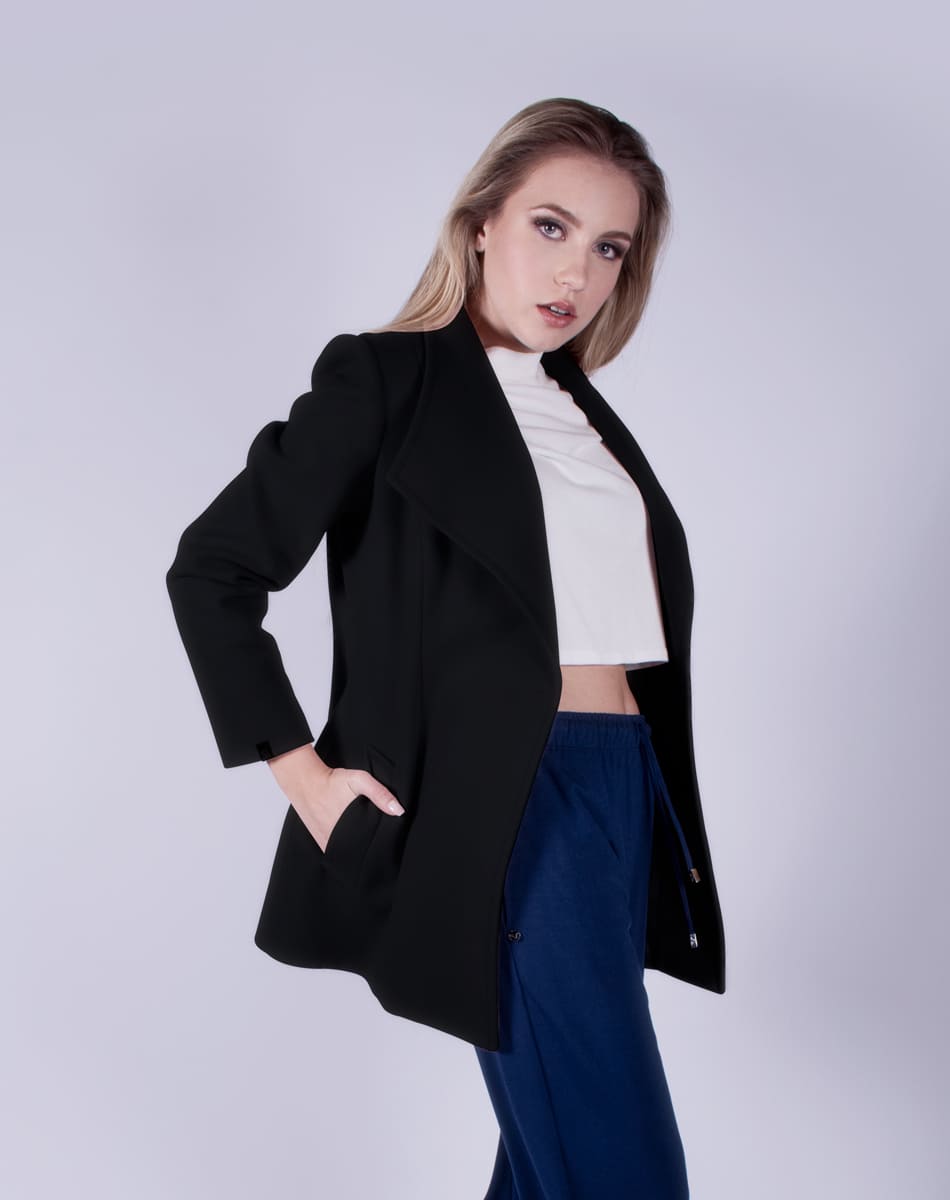 Double breasted coat