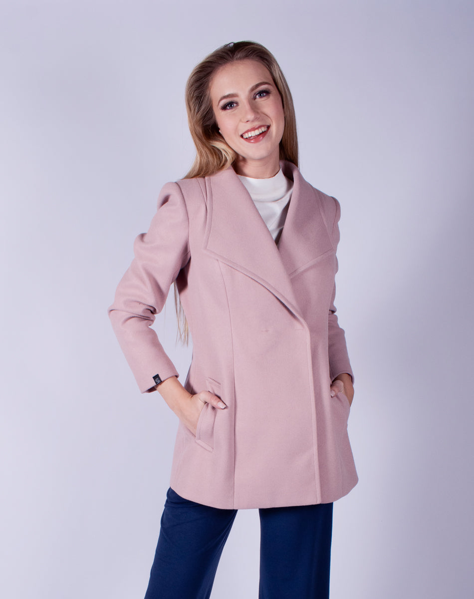 Double breasted coat