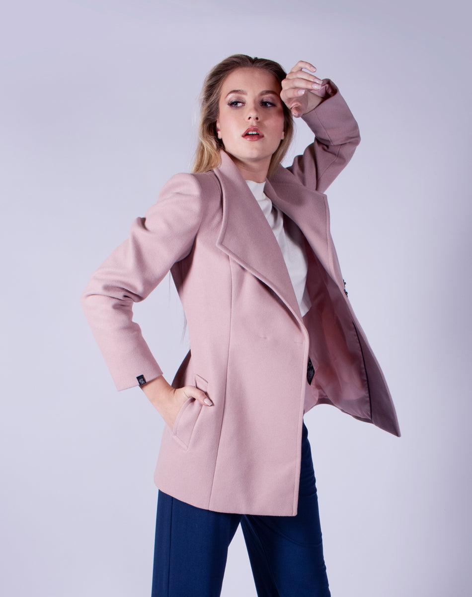 Double breasted coat