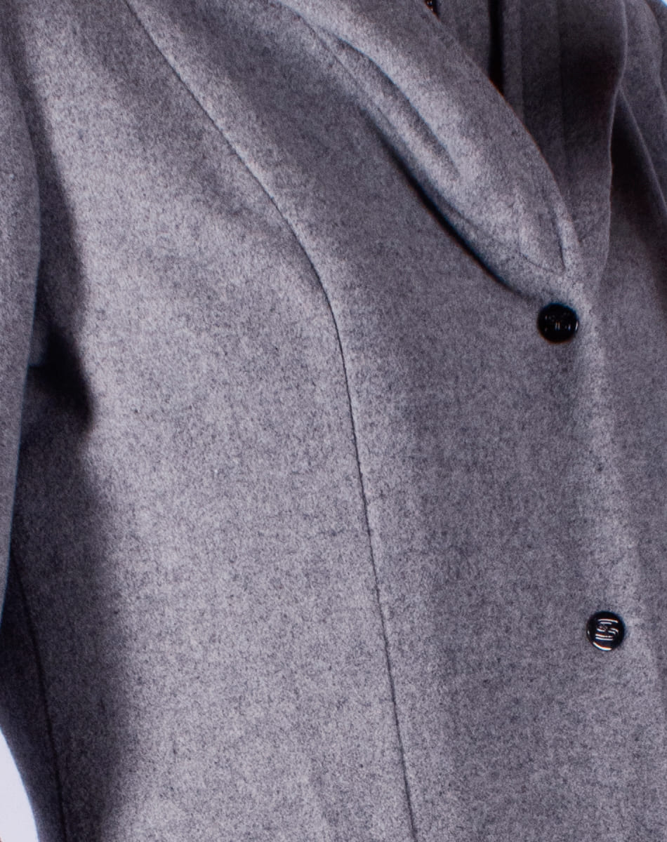Hooded coat