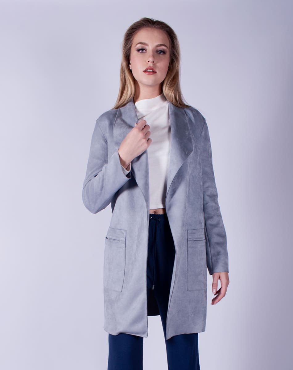 Long Suede Coat