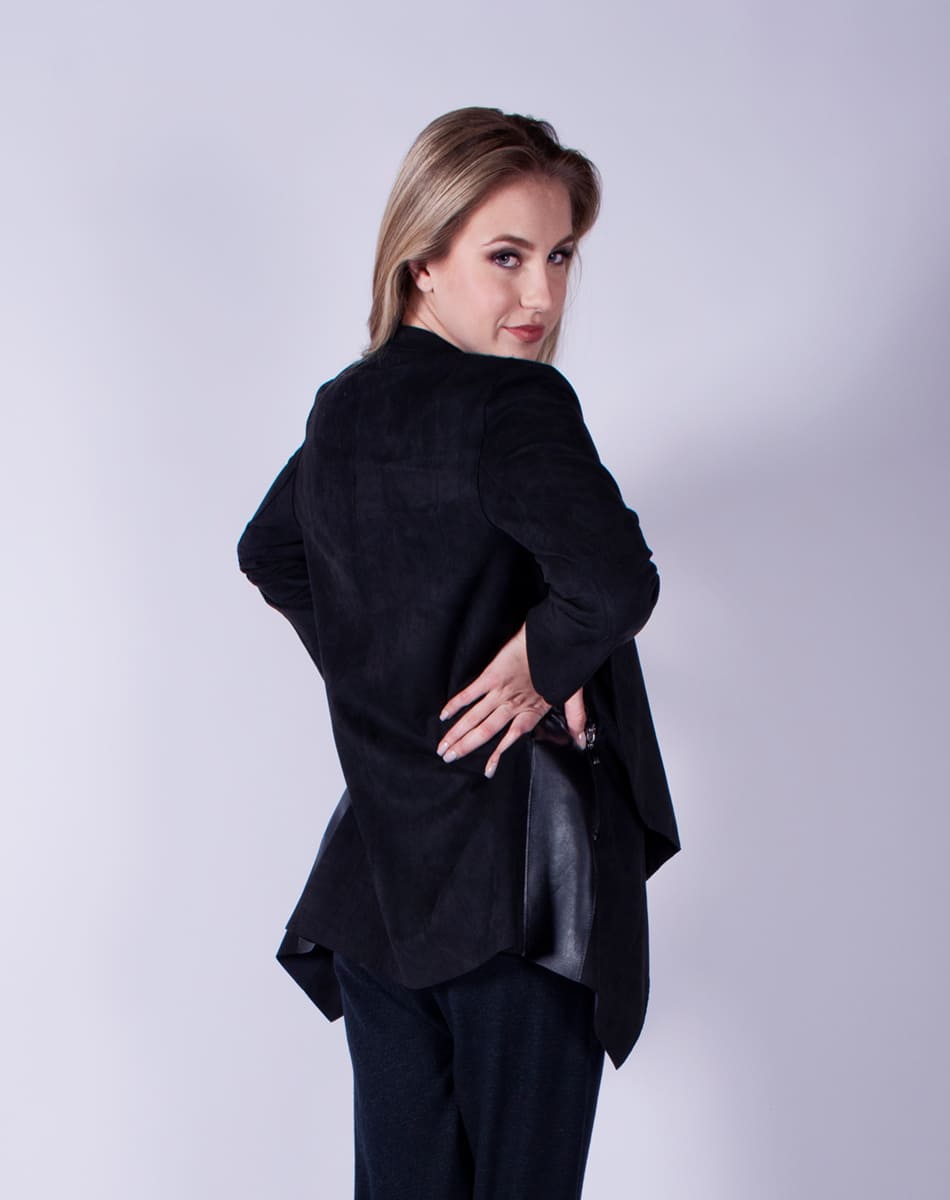 Suede coat