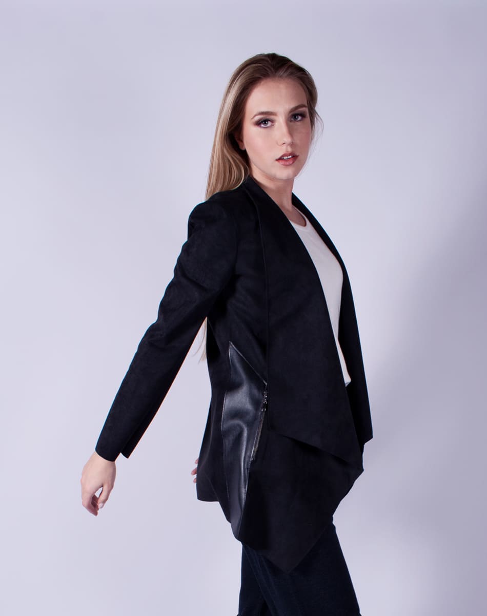 Suede coat