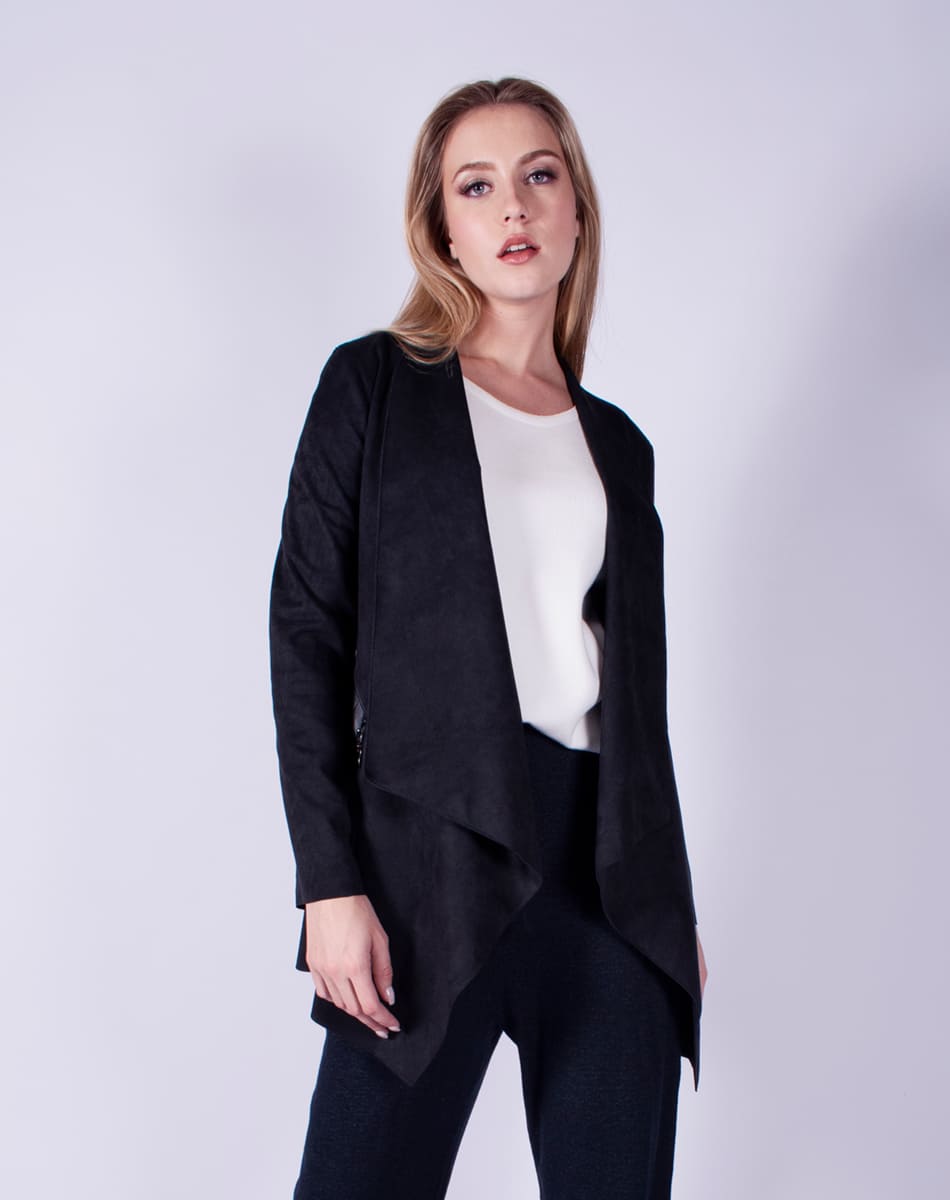 Suede coat