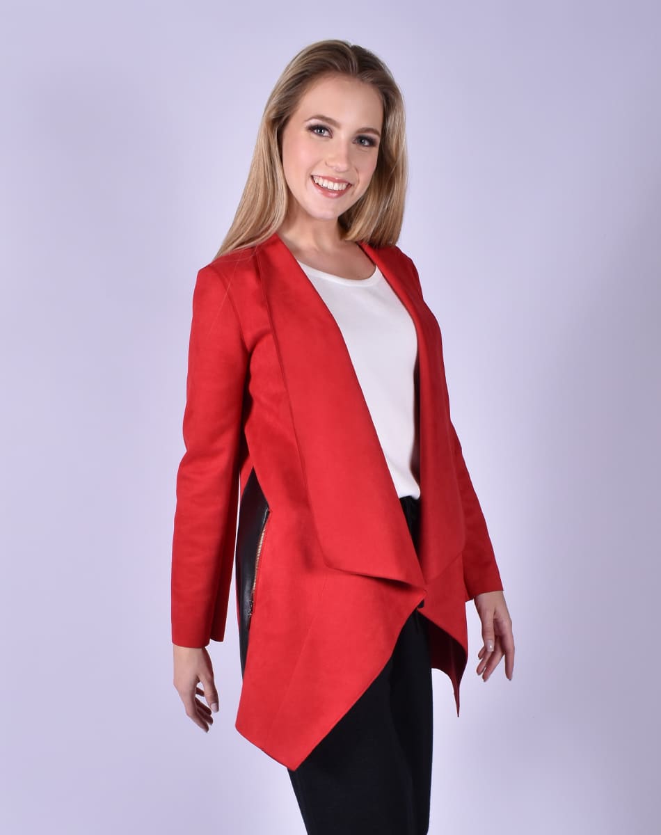 Suede coat