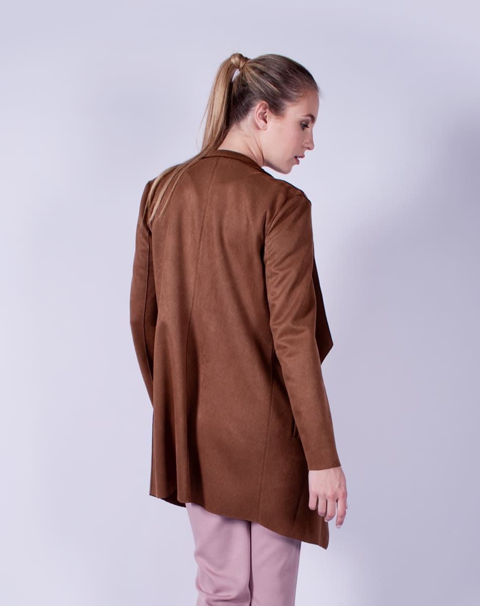 Suede coat