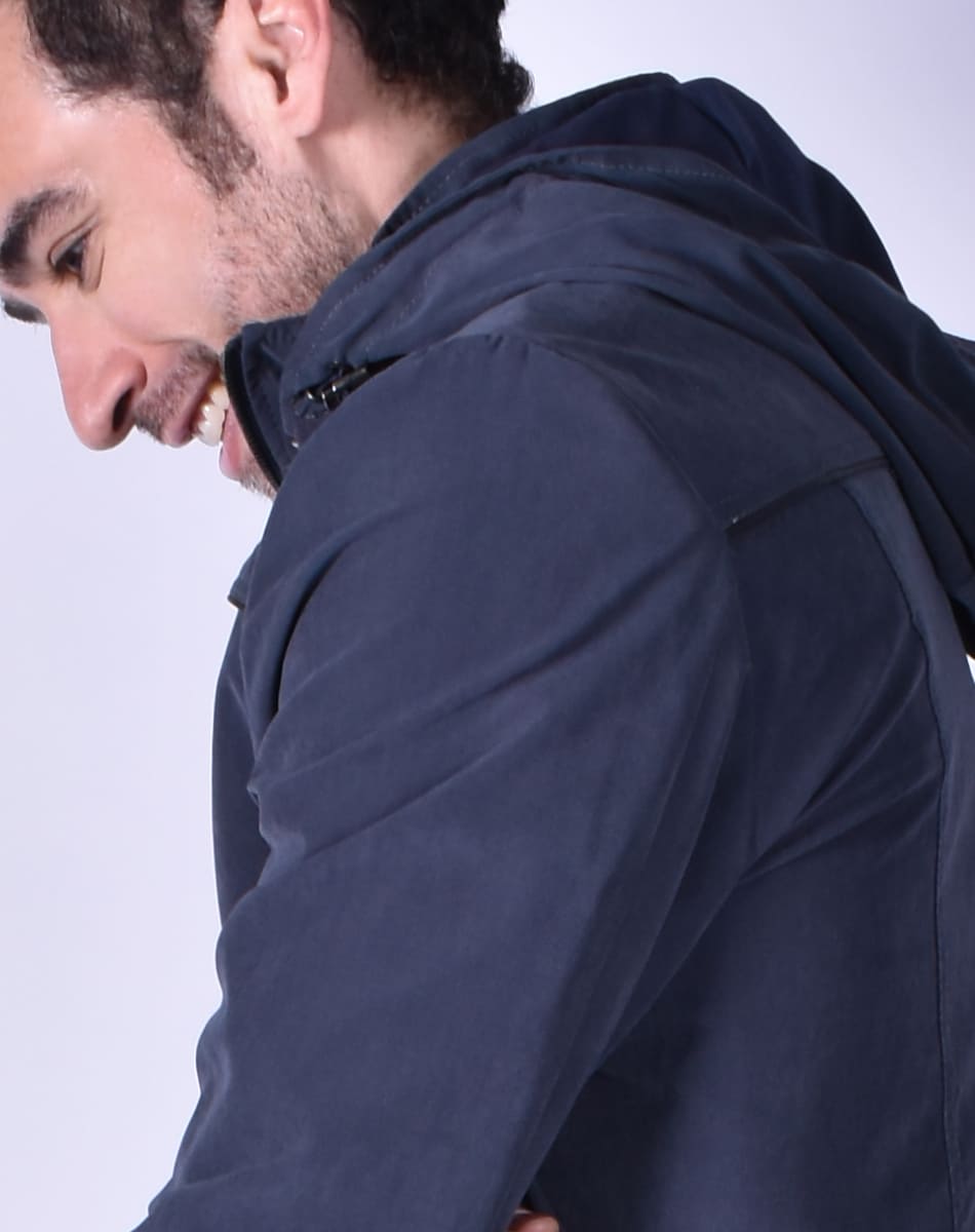 Waterproof trench coat