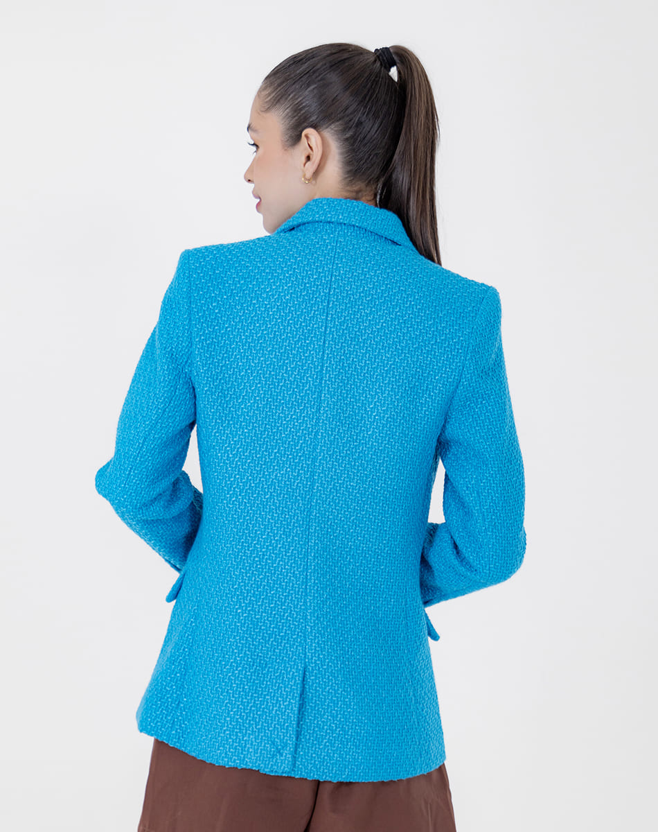 SHYLA | CONTEMPORARY BLAZER WITH BUTTON IN THE FRONT
