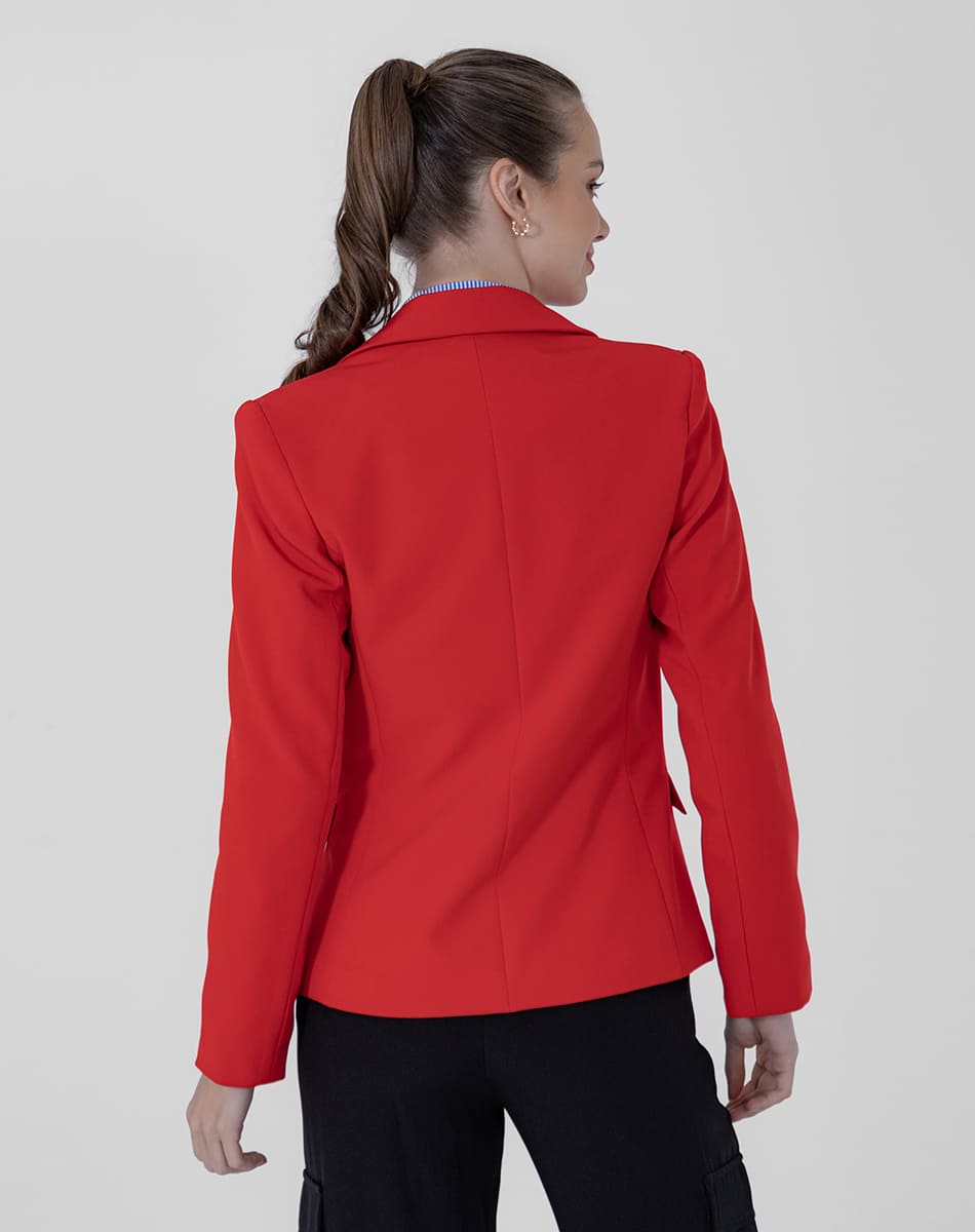 SHYLA | BLAZER WITH BUTTON IN THE FRONT AND LAPEL