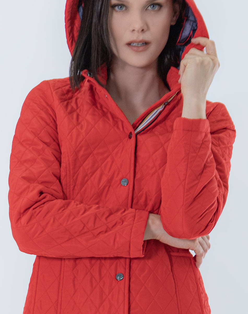Hooded quilted Jacket