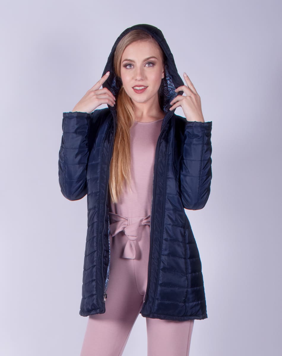 Jacket with integrated hood
