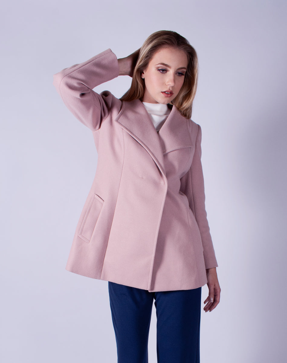Double breasted coat