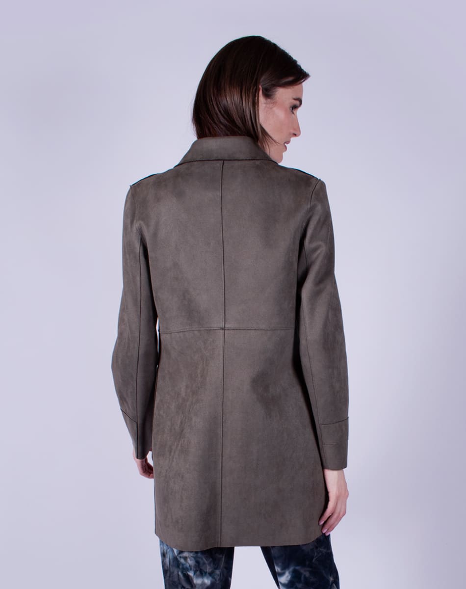 Straight cut coat